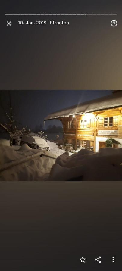Ferienwohnung Schankwirtschaft Wohlfart Pfronten Exterior foto